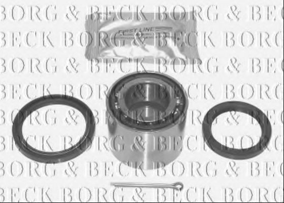 BWK016 BORG & BECK Wheel Bearing Kit