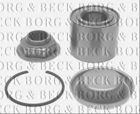 BWK1107 BORG & BECK Radlagersatz