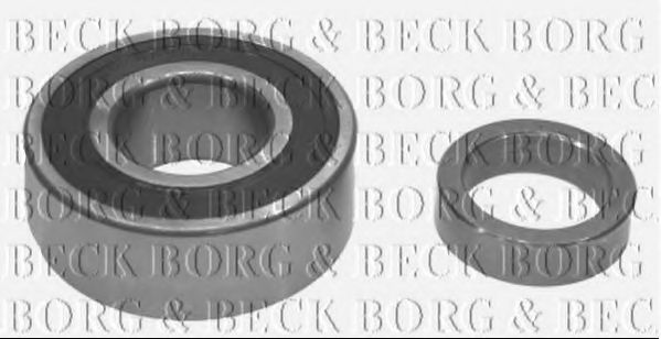 BWK023 BORG+%26+BECK Подвеска колеса Комплект подшипника ступицы колеса