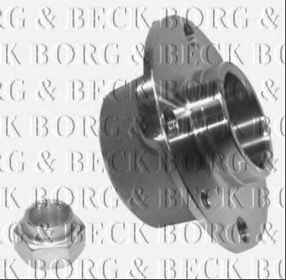 BWK059 BORG & BECK Wheel Bearing Kit