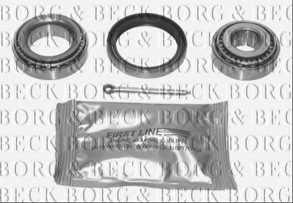 BWK077 BORG+%26+BECK Wheel Suspension Wheel Bearing Kit
