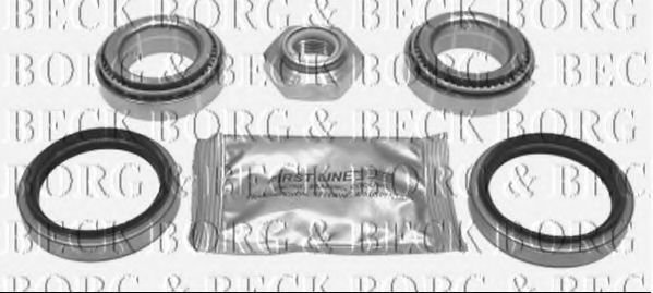 BWK086 BORG+%26+BECK Wheel Suspension Wheel Bearing Kit