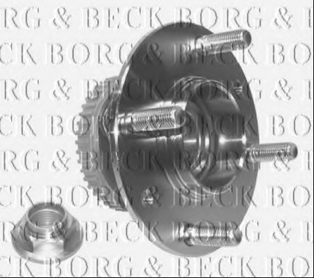 BWK1030 BORG+%26+BECK Wheel Suspension Wheel Bearing Kit