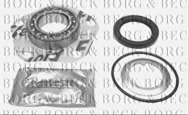 BWK104 BORG & BECK Wheel Bearing Kit
