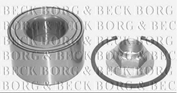 BWK1046 BORG+%26+BECK Wheel Suspension Wheel Bearing Kit