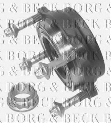 BWK1061 BORG+%26+BECK Wheel Suspension Wheel Bearing Kit