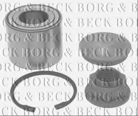 BWK1140 BORG+%26+BECK Wheel Suspension Wheel Bearing Kit