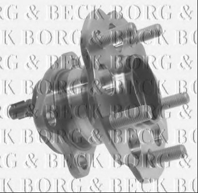 BWK1156 BORG+%26+BECK Wheel Suspension Wheel Bearing Kit
