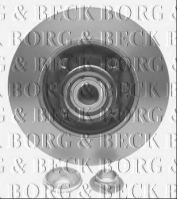 BWK1202 BORG+%26+BECK Brake System Brake Disc