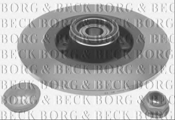 BWK1219 BORG+%26+BECK Brake System Brake Disc