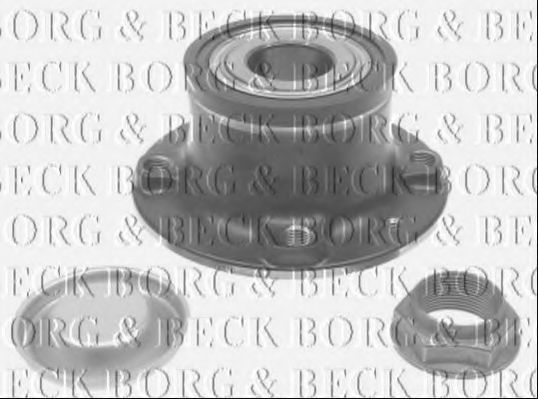 BWK1252 BORG+%26+BECK Wheel Suspension Wheel Bearing Kit