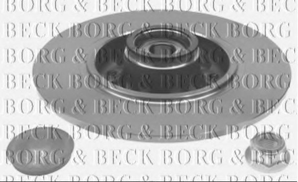 BWK1260 BORG+%26+BECK Brake Disc