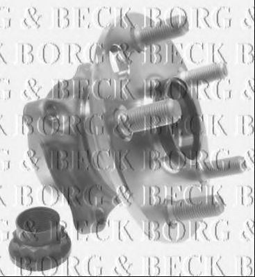 BWK1284 BORG+%26+BECK Wheel Suspension Wheel Bearing Kit