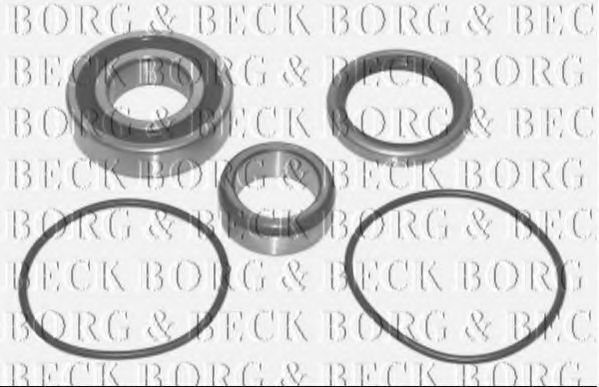 BWK172 BORG & BECK Wheel Bearing Kit
