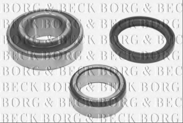 BWK184 BORG+%26+BECK Wheel Suspension Wheel Bearing Kit