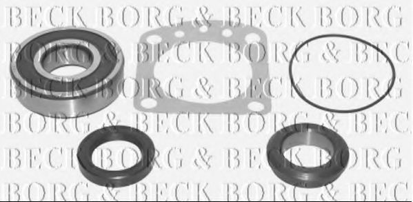 BWK307 BORG+%26+BECK Wheel Suspension Wheel Bearing Kit