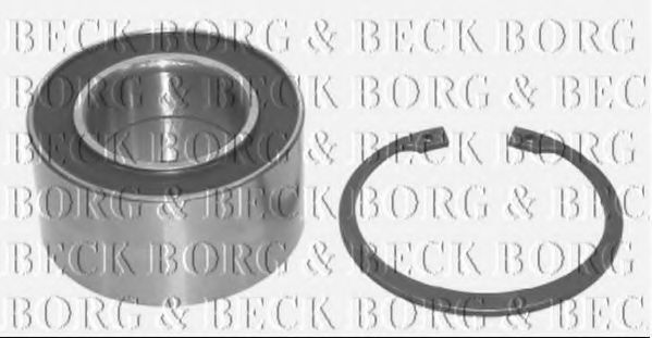 BWK322 BORG+%26+BECK Wheel Suspension Wheel Bearing