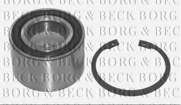 BWK323 BORG+%26+BECK Комплект подшипника ступицы колеса