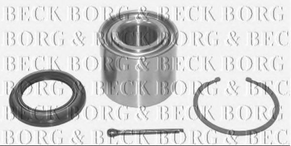 BWK350 BORG+%26+BECK Wheel Suspension Wheel Bearing Kit