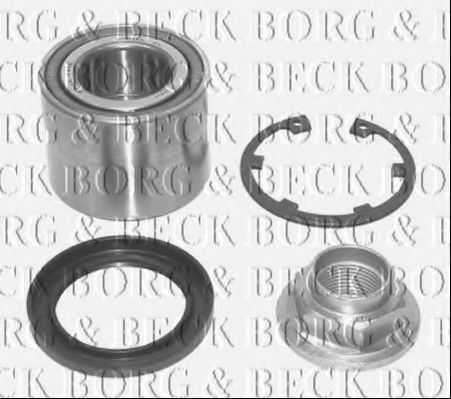 BWK395 BORG & BECK Wheel Bearing Kit
