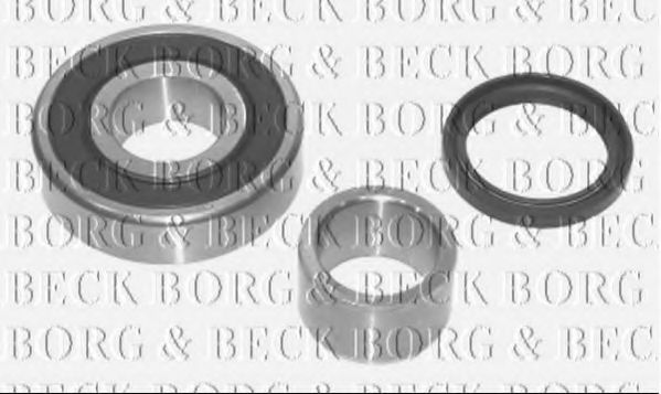 BWK455 BORG+%26+BECK Wheel Suspension Wheel Bearing Kit