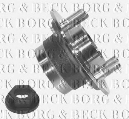 BWK472 BORG+%26+BECK Wheel Suspension Wheel Bearing Kit