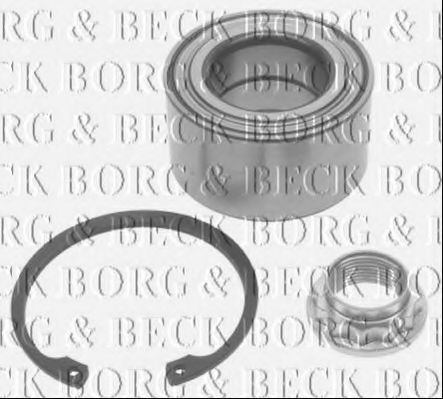 BWK480 BORG+%26+BECK Wheel Suspension Wheel Bearing Kit