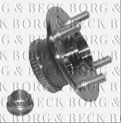 BWK529 BORG+%26+BECK Wheel Suspension Wheel Bearing Kit