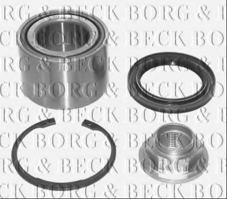 BWK563 BORG+%26+BECK Wheel Suspension Wheel Bearing Kit