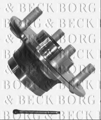 BWK599 BORG+%26+BECK Wheel Suspension Wheel Hub