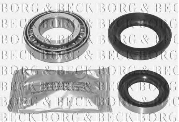 BWK618 BORG+%26+BECK Wheel Suspension Wheel Bearing Kit
