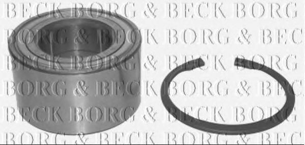 BWK630 BORG+%26+BECK Wheel Suspension Wheel Bearing Kit