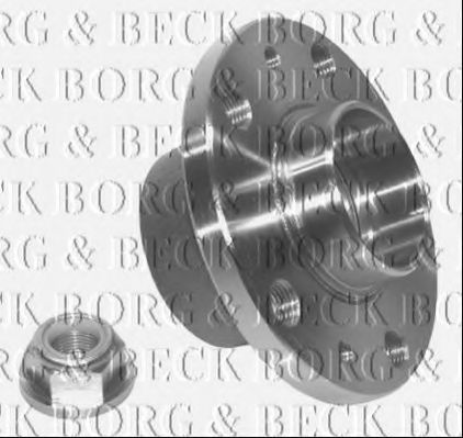 BWK642 BORG+%26+BECK Wheel Suspension Wheel Bearing Kit