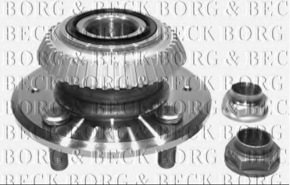 BWK653 BORG & BECK Radlagersatz