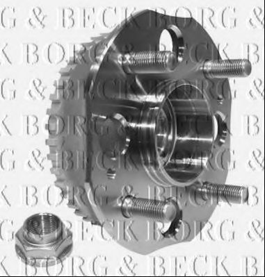 BWK655 BORG+%26+BECK Wheel Suspension Wheel Bearing Kit