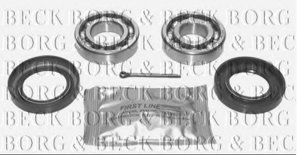 BWK660 BORG+%26+BECK Wheel Bearing Kit