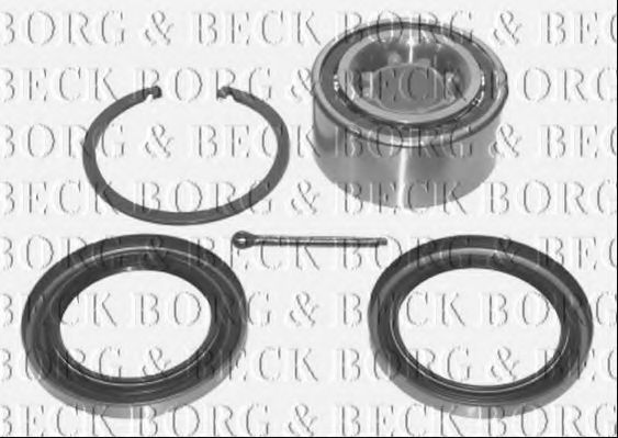 BWK676 BORG+%26+BECK Wheel Bearing Kit