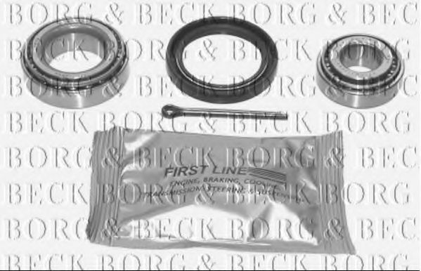 BWK689 BORG+%26+BECK Комплект подшипника ступицы колеса