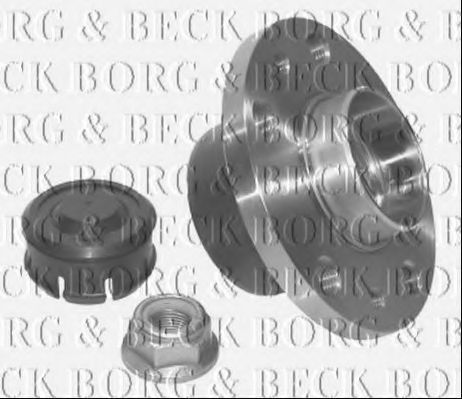 BWK712 BORG+%26+BECK Wheel Suspension Wheel Bearing Kit