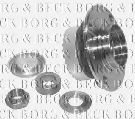 BWK729 BORG+%26+BECK Wheel Suspension Wheel Hub