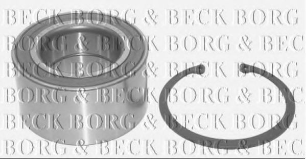 BWK782 BORG+%26+BECK Wheel Suspension Wheel Bearing Kit