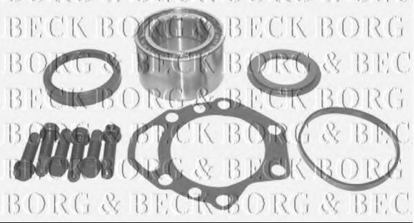 BWK784 BORG+%26+BECK Wheel Bearing Kit