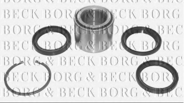 BWK817 BORG & BECK Wheel Bearing Kit