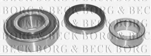 BWK831 BORG+%26+BECK Wheel Suspension Wheel Bearing Kit