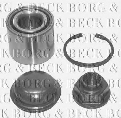 BWK840 BORG+%26+BECK Wheel Suspension Wheel Bearing Kit