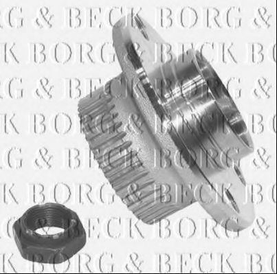 BWK854 BORG+%26+BECK Wheel Suspension Wheel Bearing Kit