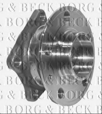 BWK857 BORG+%26+BECK Wheel Suspension Wheel Hub