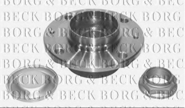 BWK894 BORG+%26+BECK Wheel Hub