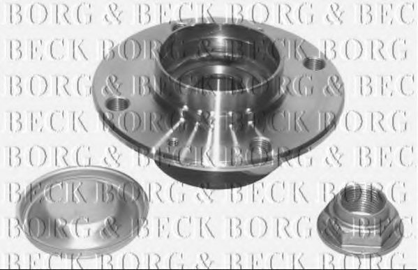 BWK895 BORG & BECK Radlagersatz