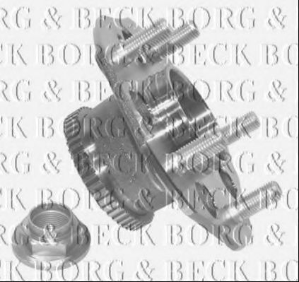 BWK934 BORG+%26+BECK Wheel Suspension Wheel Bearing Kit